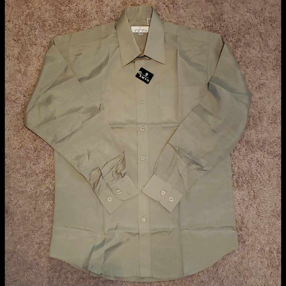 Emvo Button Down Sleeve Dress Shirt